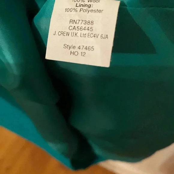 Nwot J. Crew sleeveless wool dress - Picture 3 of 6